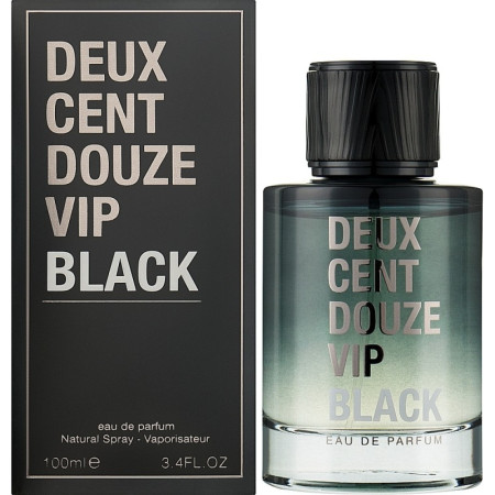 Чоловіча парфумована вода Fragrance World Deux Cent Douze VIP Black 100 мл